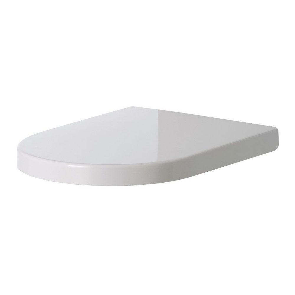 RAK Resort Gloss Toilet Seat, Gloss White
