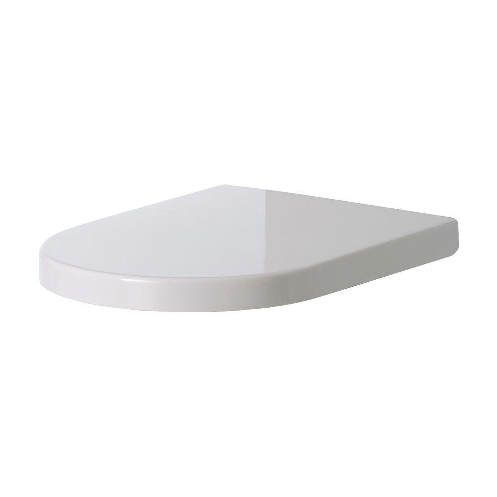 RAK Resort Gloss Toilet Seat, Gloss White