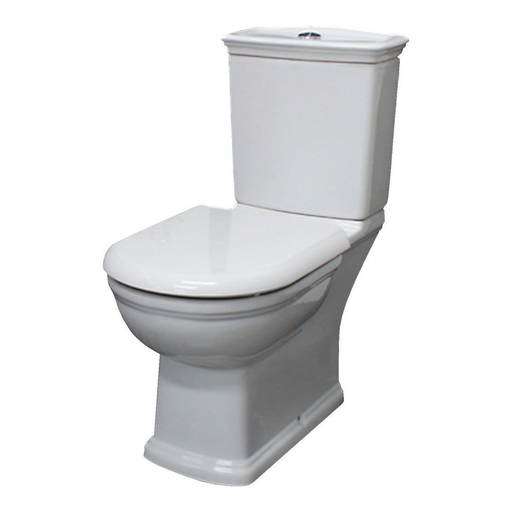 RAK Washington White Close-Coupled Toilet Suite