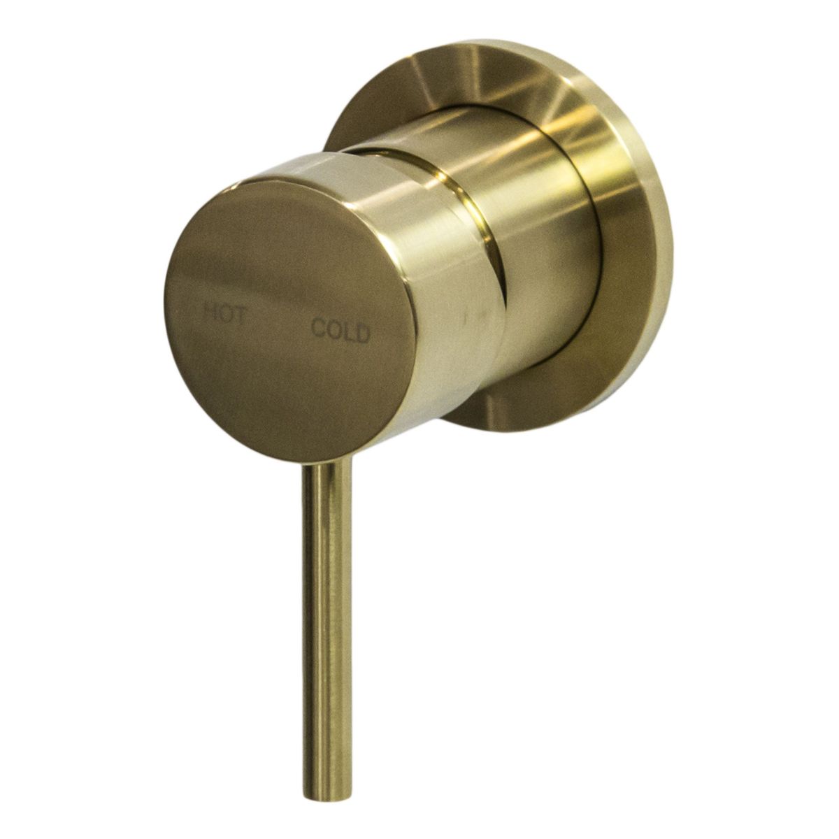 Cioso Shower Mixer Pin Down Trim Kit, Modern Brass