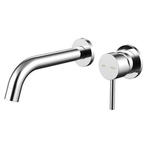 Cioso Wall Basin Mixer No Plate Pin Down Chrome