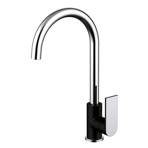 Kiato Sink Mixer Chrome & Matte Black