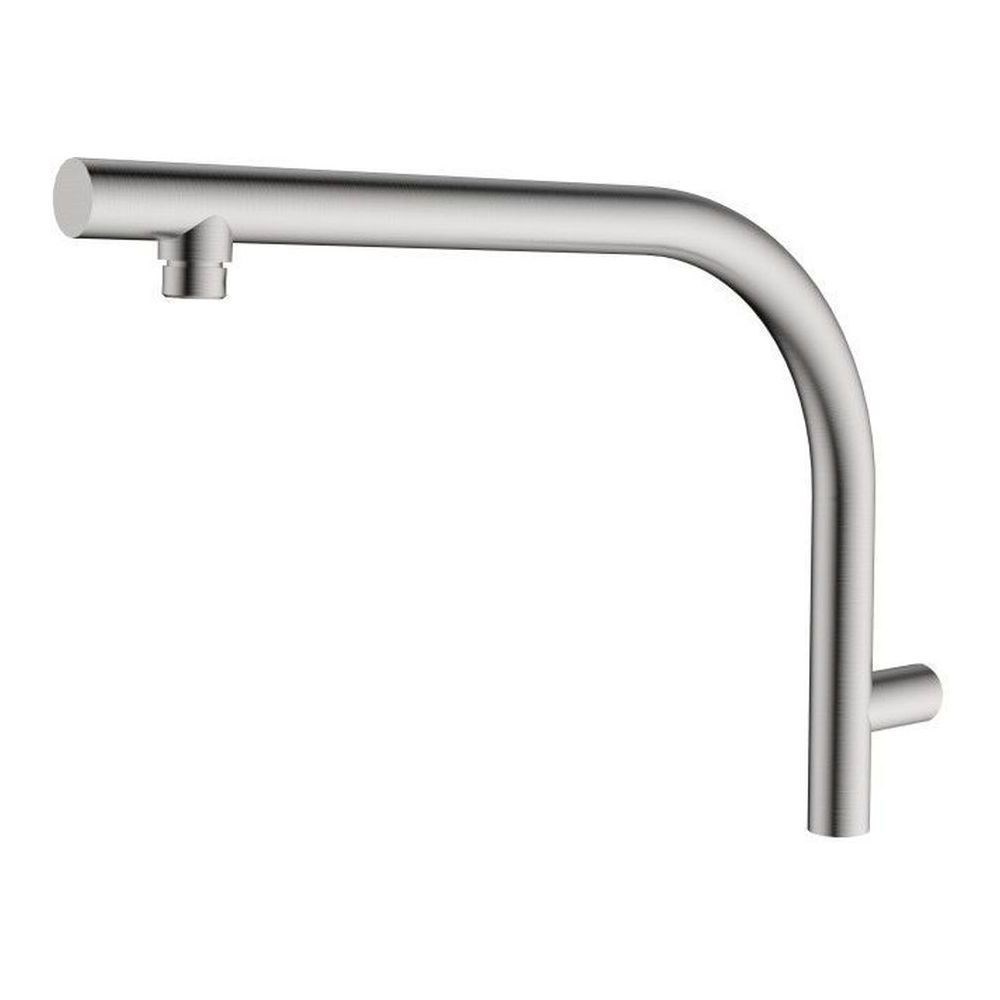 Akemi Raised Shower Arm Brushed Nickel