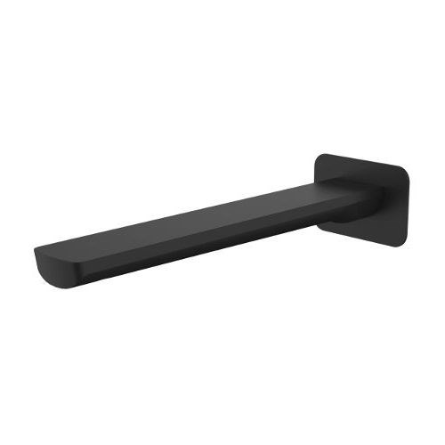 Akemi 235mm Bath Spout Square Plate Black