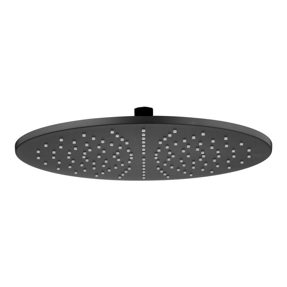Akemi Brass Overhead Shower 300mm Matte Black