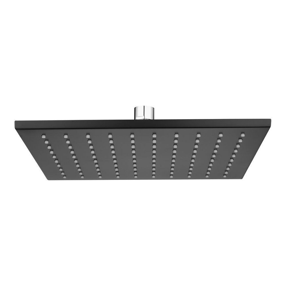 Kiato Brass Overhead Shower 10504 Chrome & Matte Black