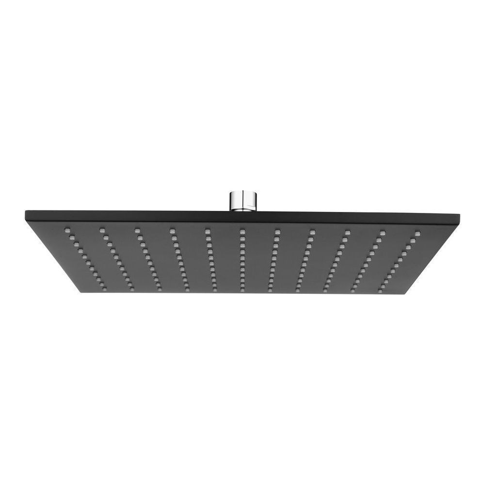 Kiato Brass Overhead Shower 10505 Chrome & Matte Black