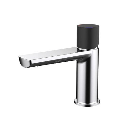 Finesa Basin Mixer 10710Cbl Black & Chrome