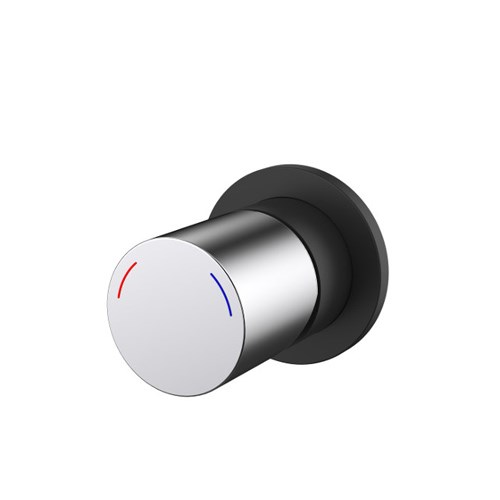 Finesa Shower Mixer 10723Bcp Black & Chrome