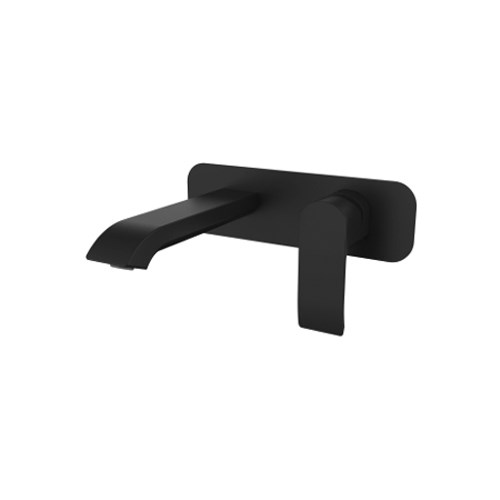 Zoya Wall Basin Mixer Matte Black