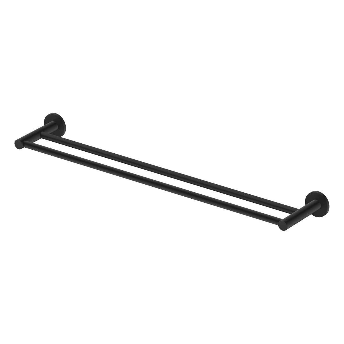Bella Vista Mica Double Towel Rail 600mm, Black