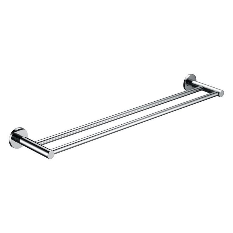 Double Towel Rail 600mm, Chrome