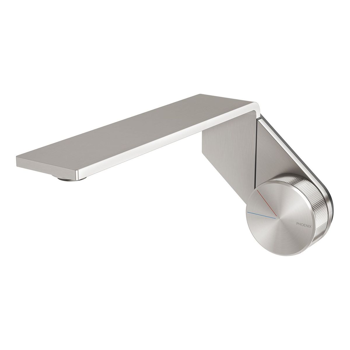 Axia Wall Basin / Bath Mixer Set 200mm - Brushed Nickel