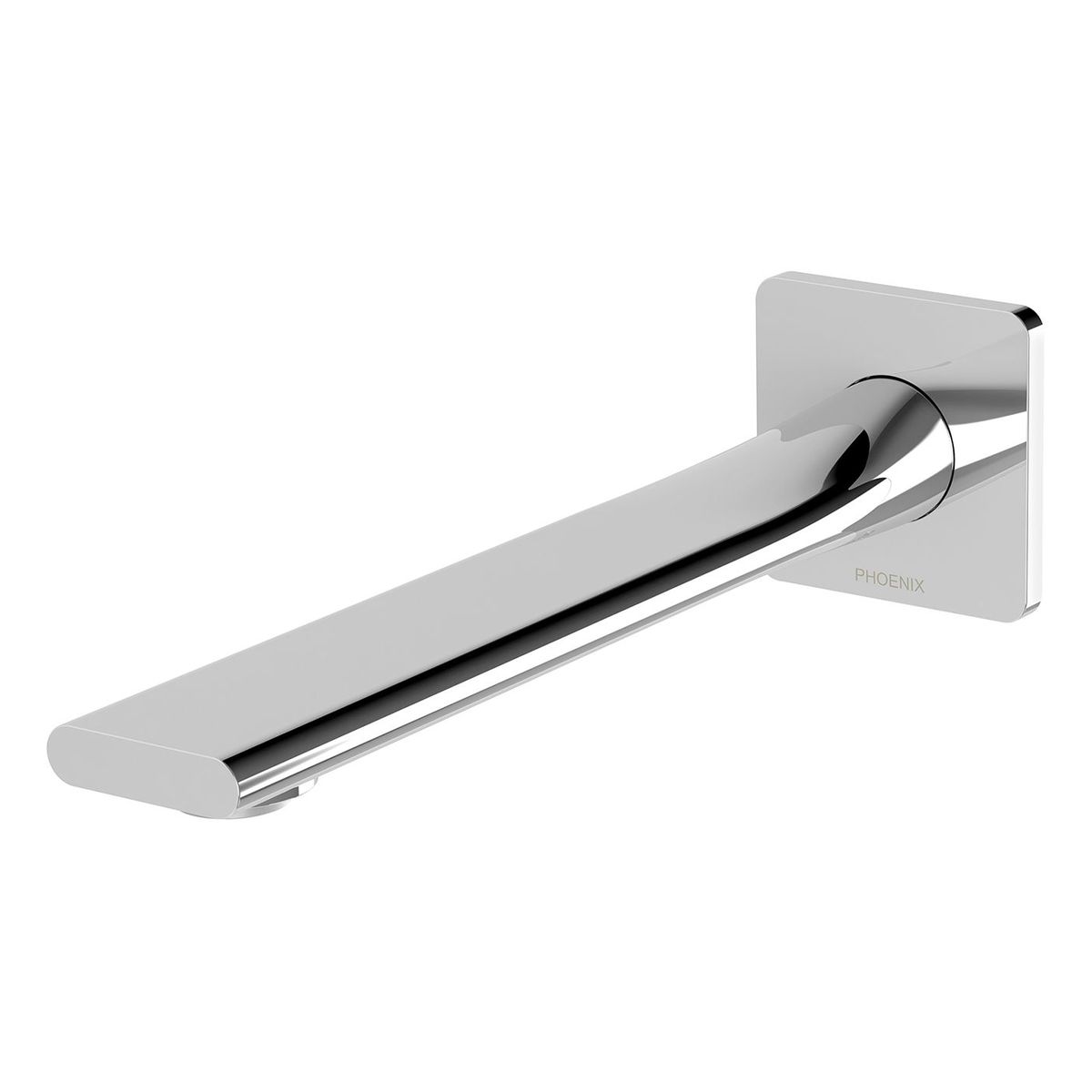 Teel Wall Bath Outlet 200mm - Chrome