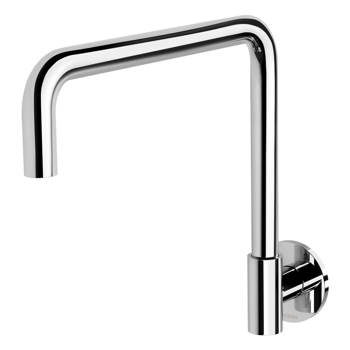 Vivid Slimline Plus Wall Sink Outlet 240mm Squareline - Chrome
