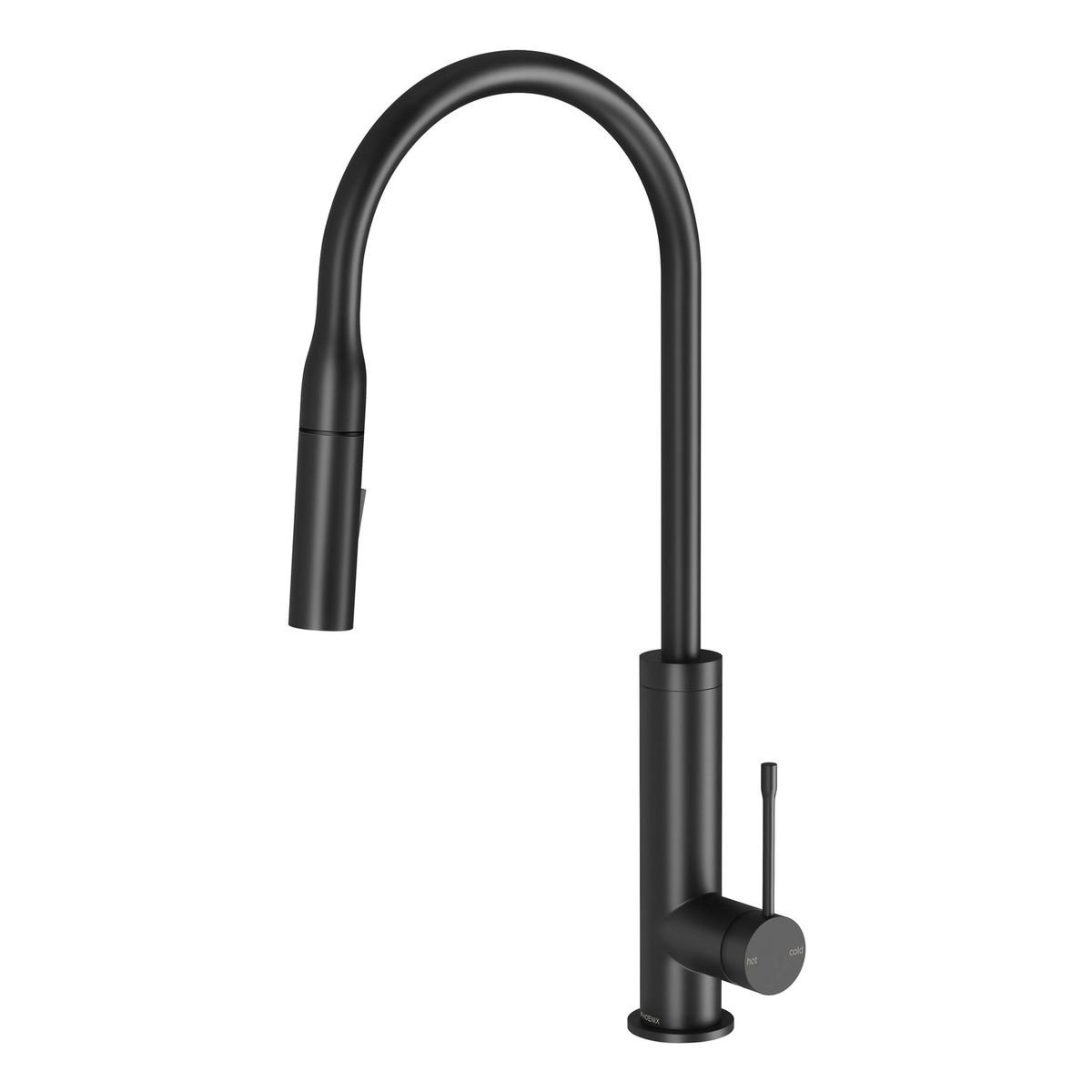 Deja Pull Out Sink Mixer 220mm - Matte Black