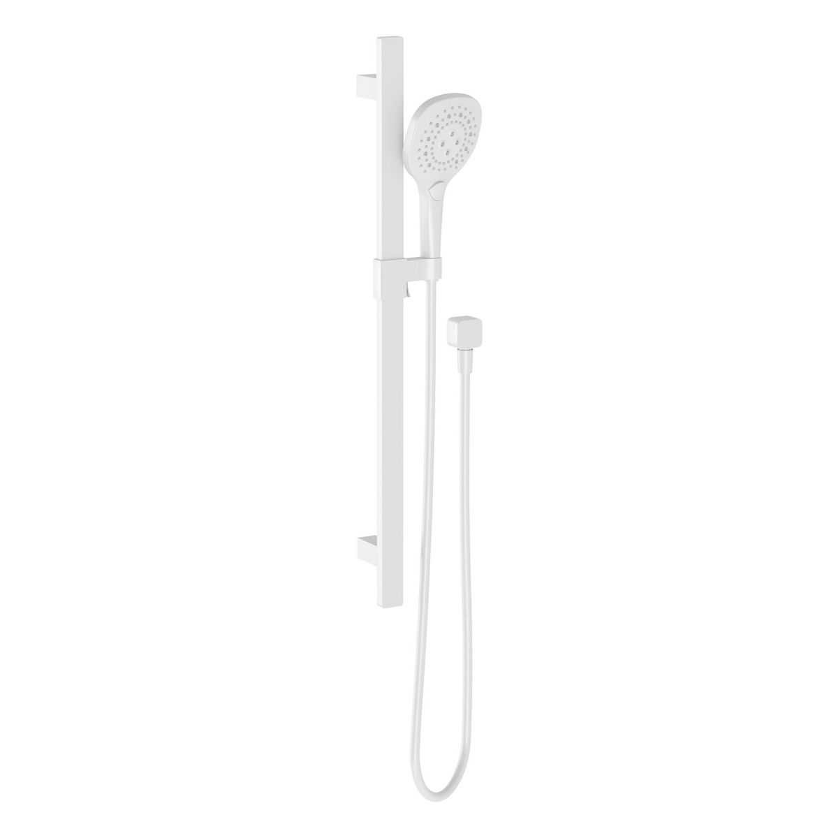 Nuage Rail Shower - Matte White