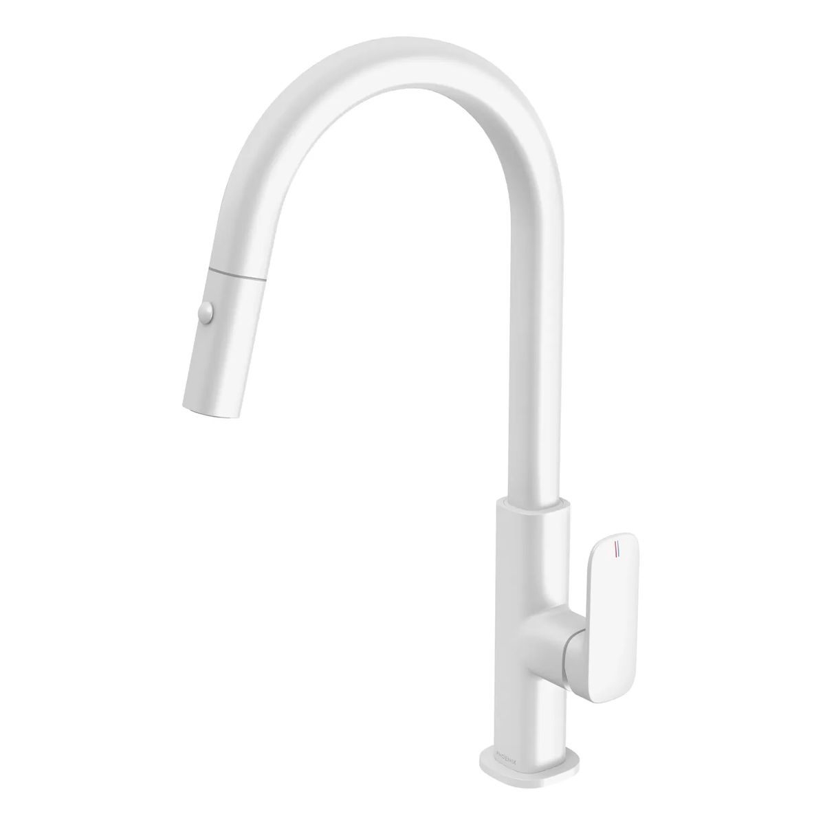 Nuage Pull Out Sink Mixer 200mm, Lead Free - Matte White