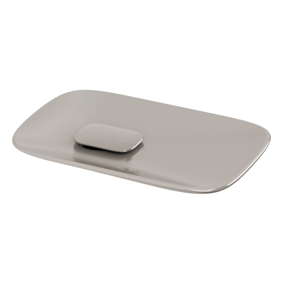 Nuage Soap Dish - Brushed Nickel