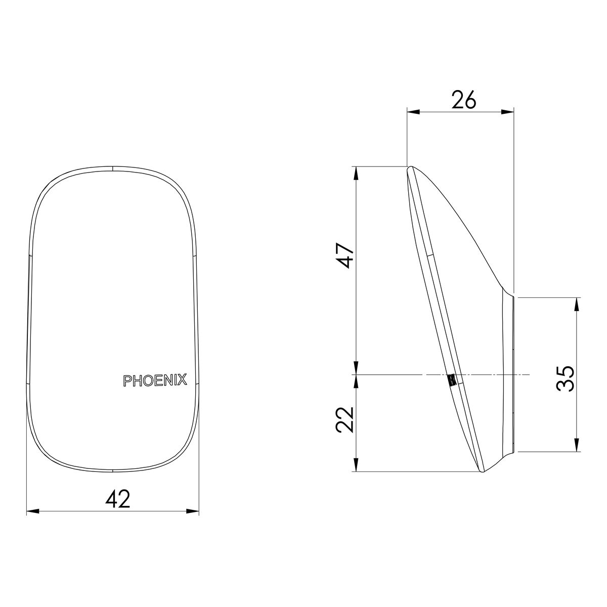 Nuage Robe Hook - Brushed Nickel