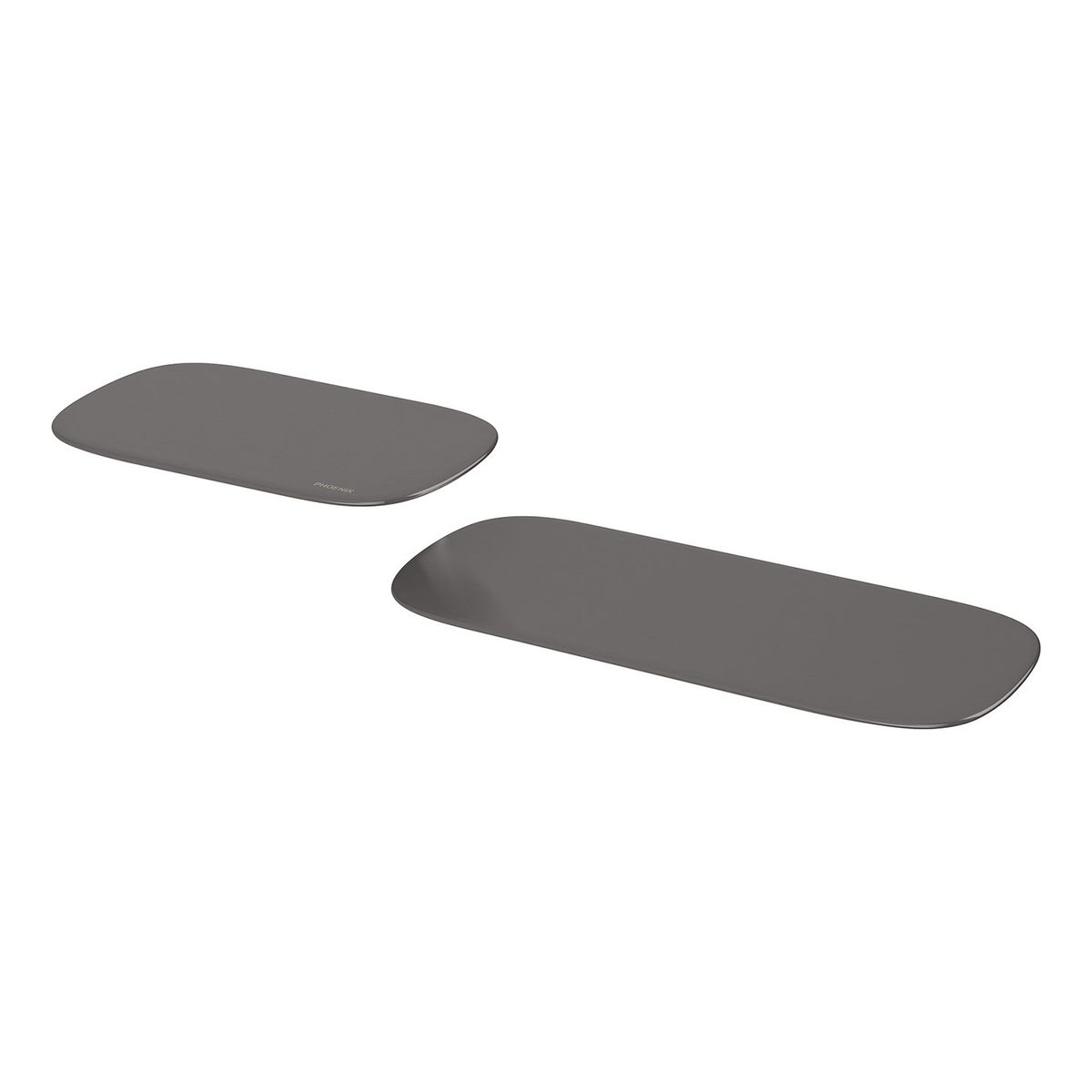 Nuage Shower Shelves - Brushed Carbon