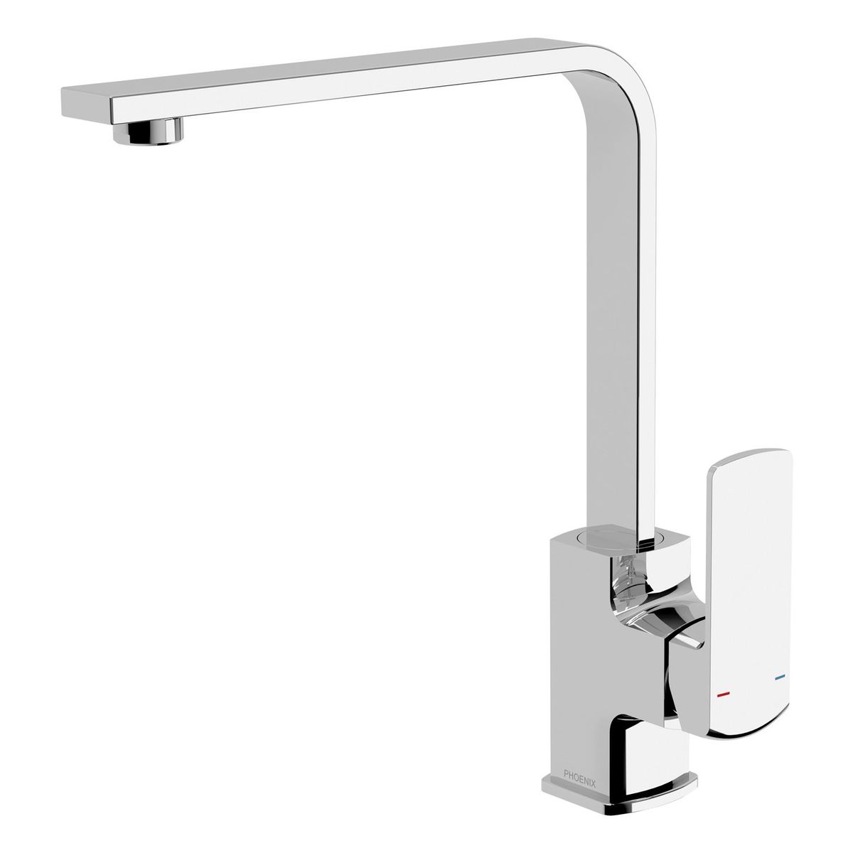 Teva Sink Mixer 200mm Squareline, 6 Star, Lead Free - Chrome