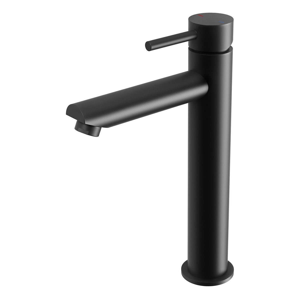Pina Vessel Mixer, 6 Star, Lead Free - Matte Black