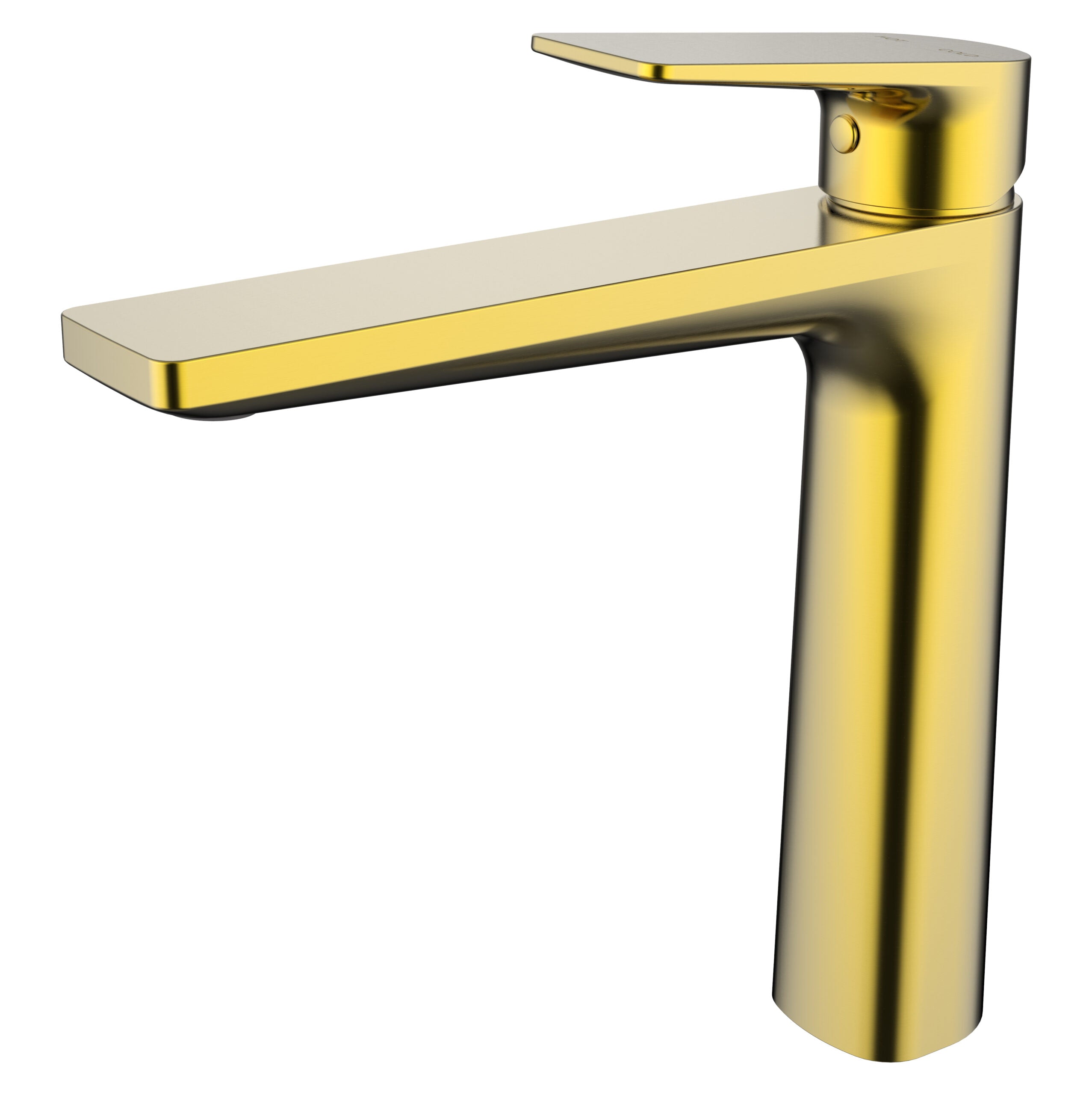 Millennium Jenex Mid-Rise Vessel Mixer, Modern Brass