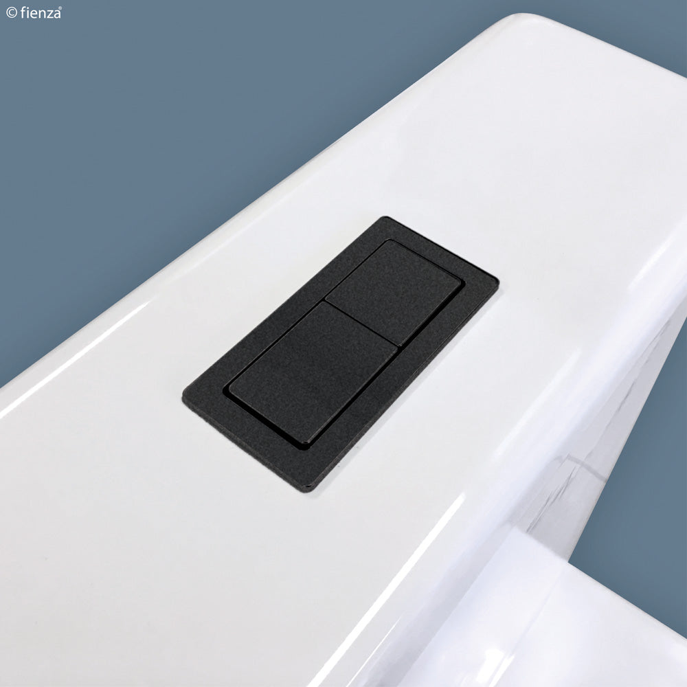 Rectangular Flush Buttons - Gloss White