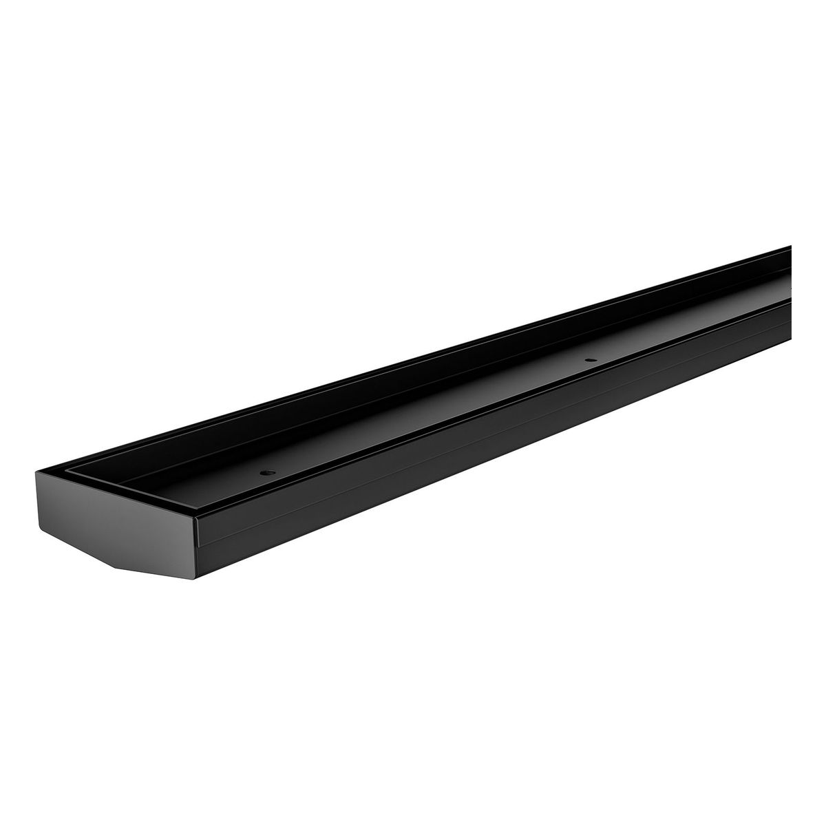 Phoenix V Channel Drain TI 75 x 1215mm Outlet 45mm - Matte Black