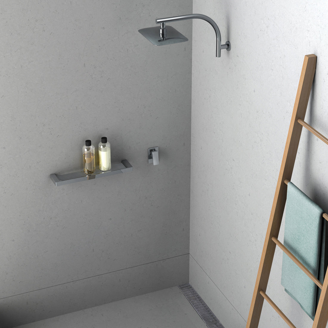 Phoenix V Channel Drain HG 75 x 750mm Outlet 65mm - Stainless Steel