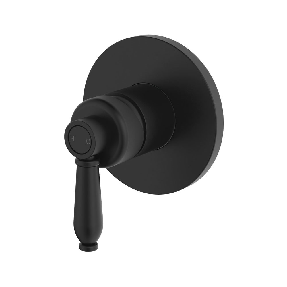 Eleanor Wall Mixer, Matte Black - 202101BL