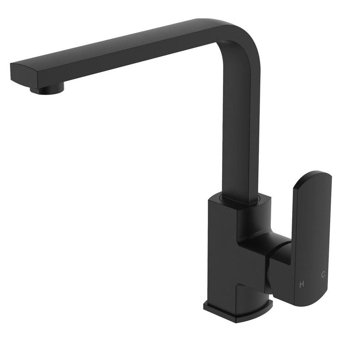 Koko Swivel Sink Mixer, Matte Black