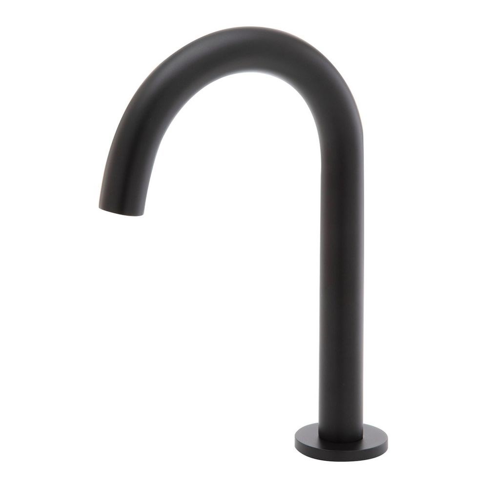 Kaya Hob-Mounted Fixed Bath/Basin Outlet, Matte Black