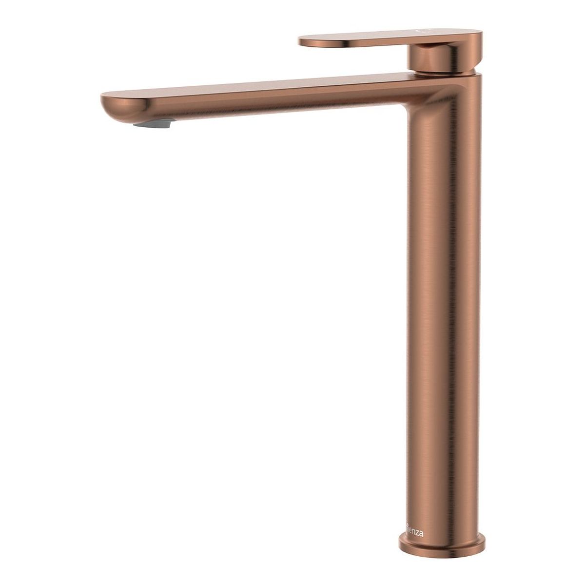 Empire Slim Cold Start Tall Basin Mixer, Brushed Copper