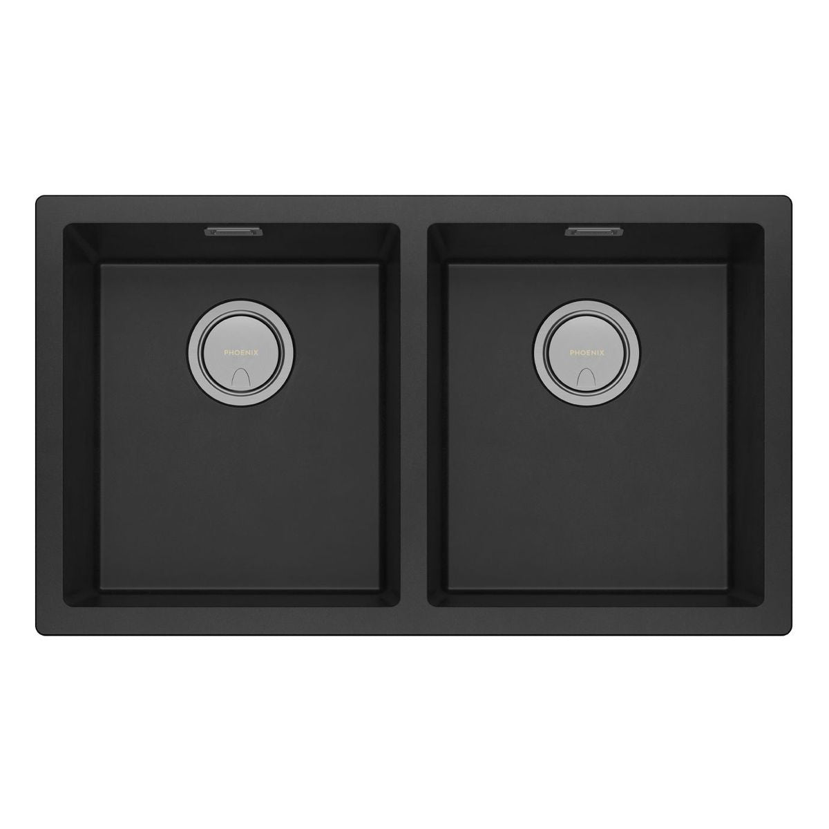 5000 Series Double Bowl Sink - Matte Black