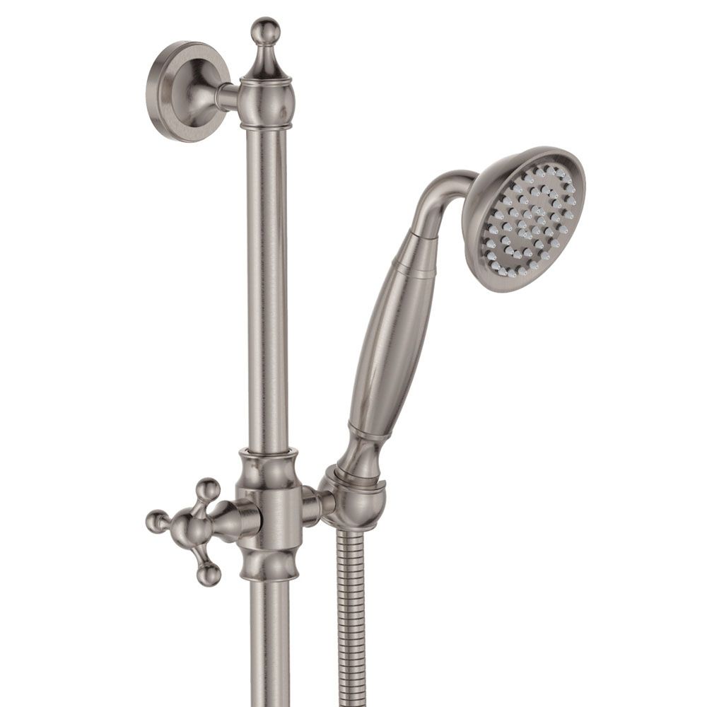 Lillian Rail Shower Set, Brushed Nickel