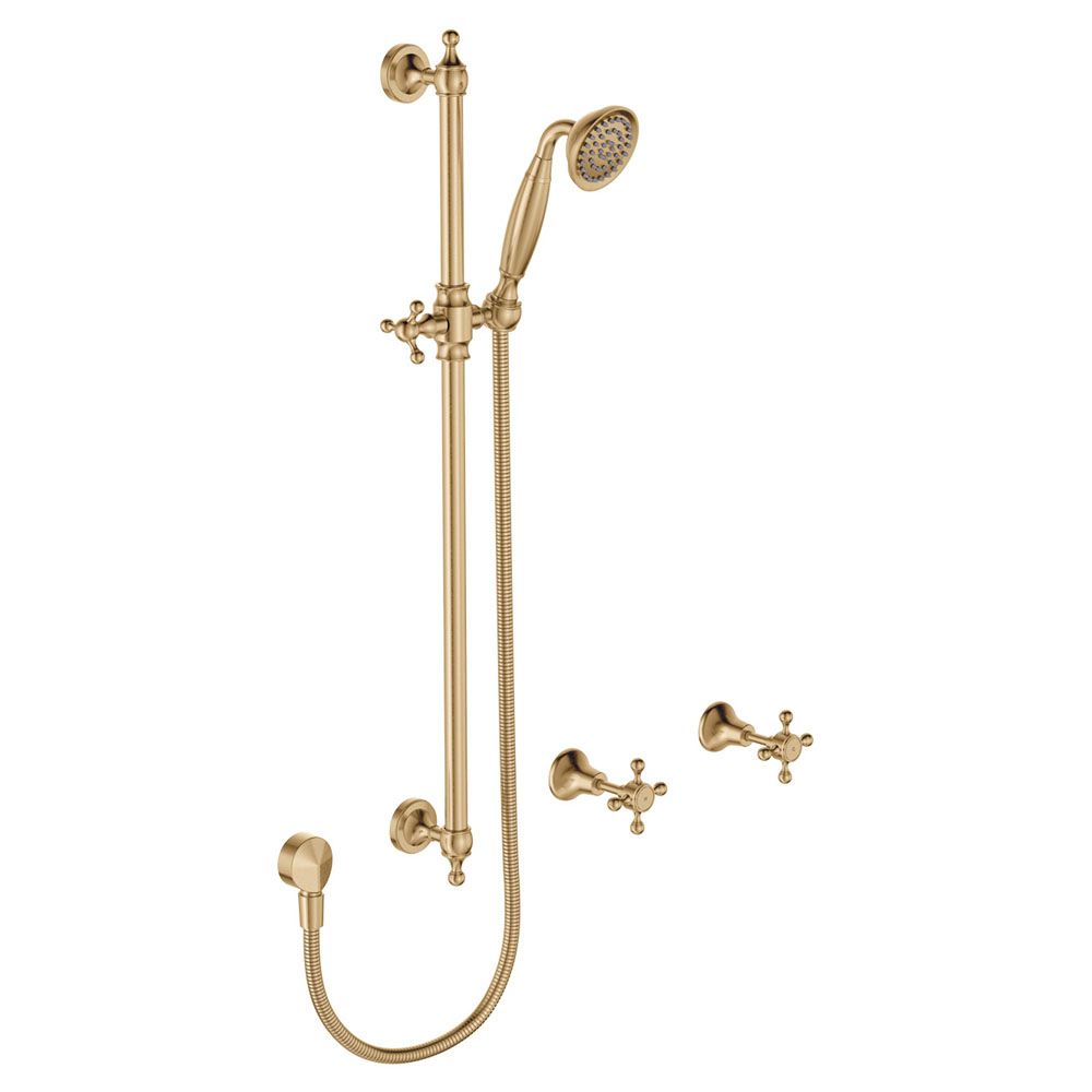 Lillian Rail Shower Set, Urban Brass