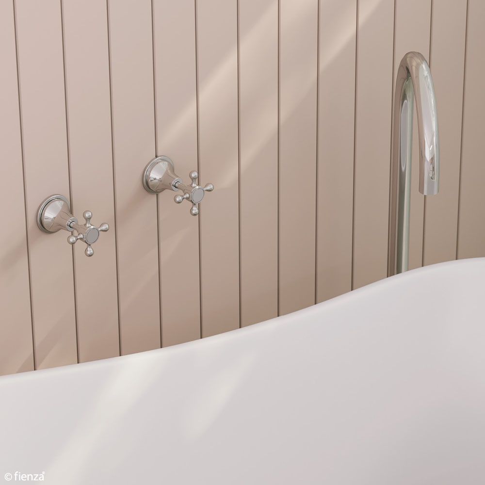 Lillian Wall Top Assemblies, Chrome