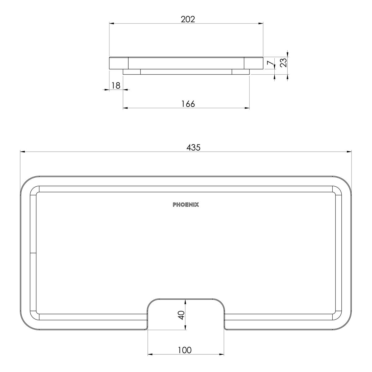 Small Chopping Board 435mm x 202mm