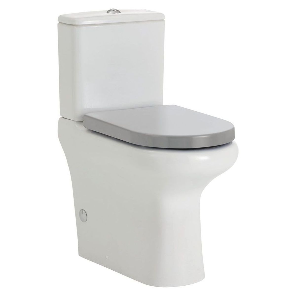 RAK Compact Back-to-Wall Toilet Suite, Grey - 345122GA