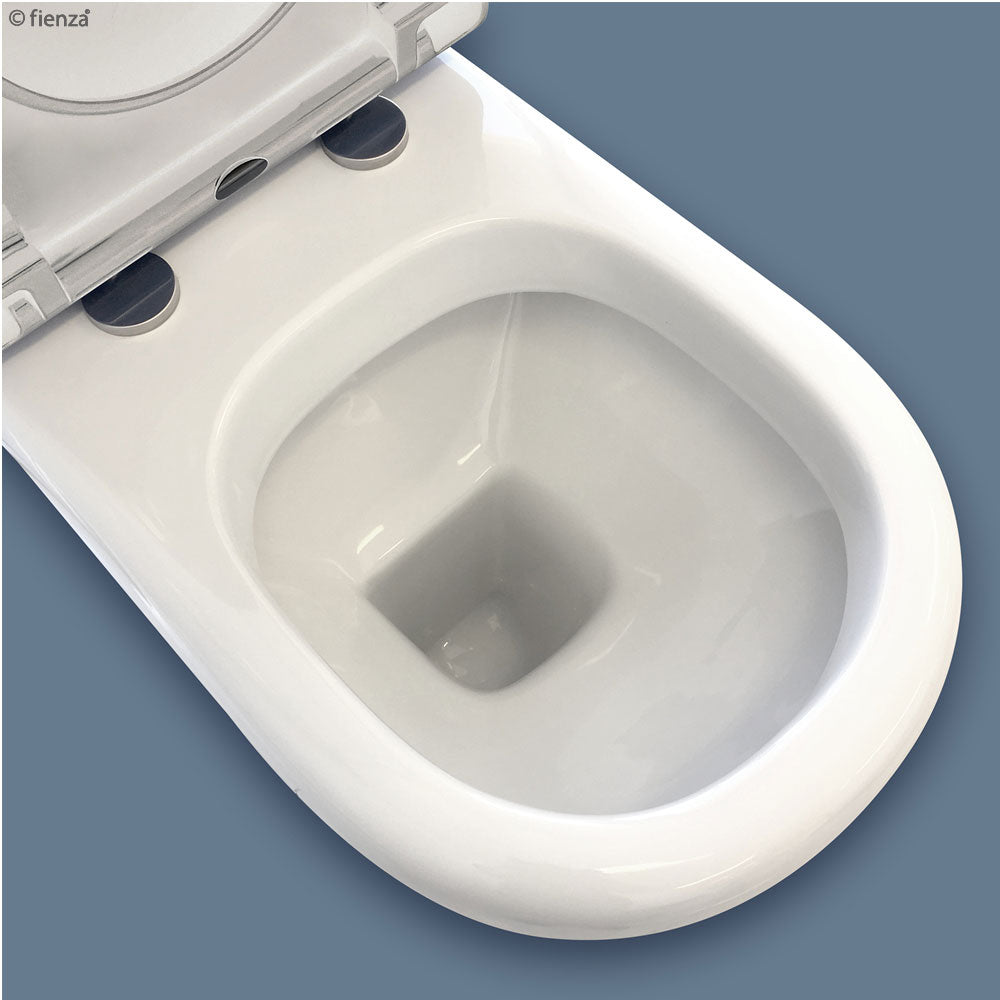 RAK Compact Back-to-Wall Toilet Suite, P-Trap