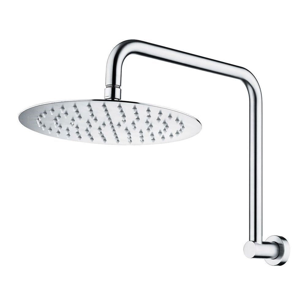 Kaya Gooseneck Shower Arm Set, Chrome