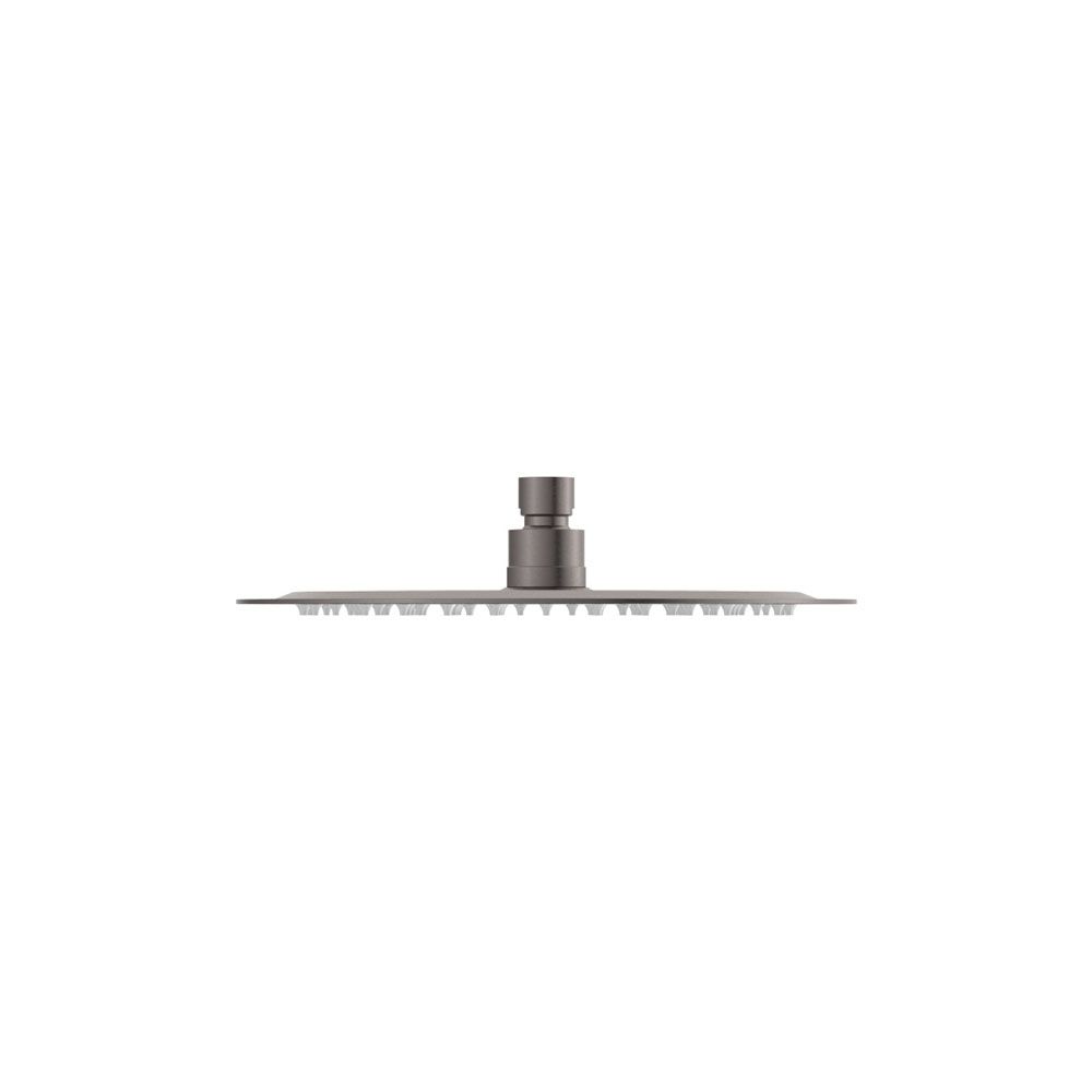 Kaya Round 250mm Shower Head, Gun Metal