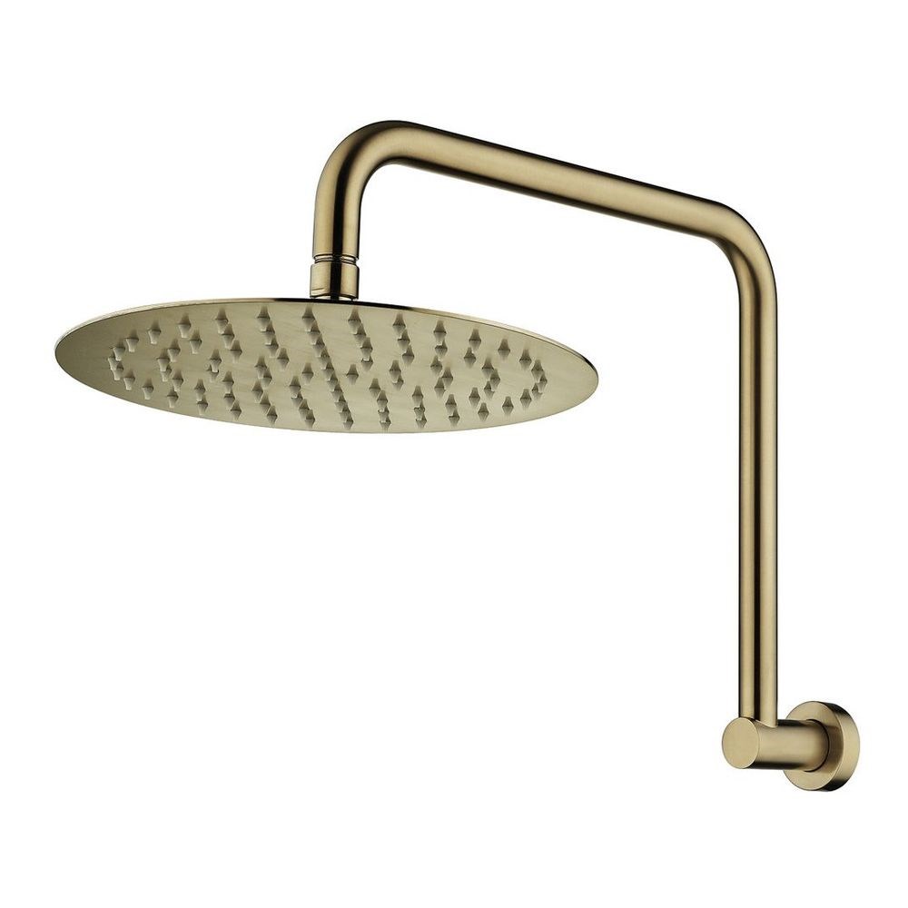 Kaya Gooseneck Shower Arm Set, Urban Brass