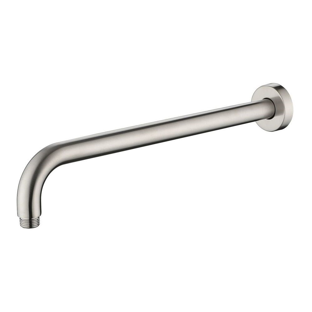 Kaya Shower Arm, Brushed Nickel