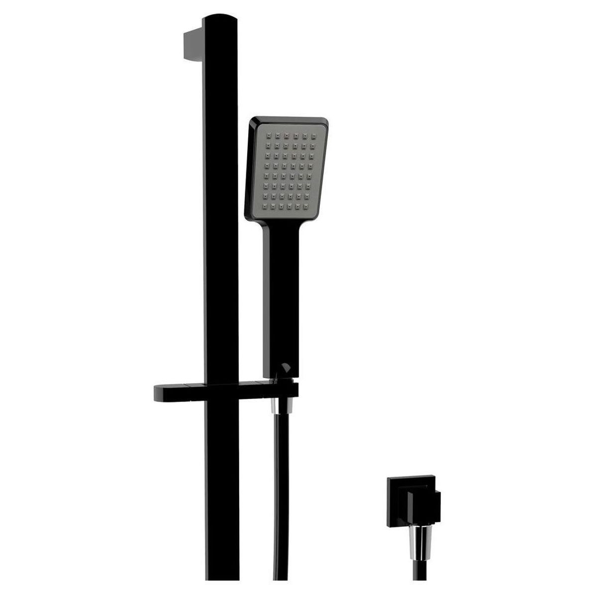 Koko Rail Shower, Matte Black