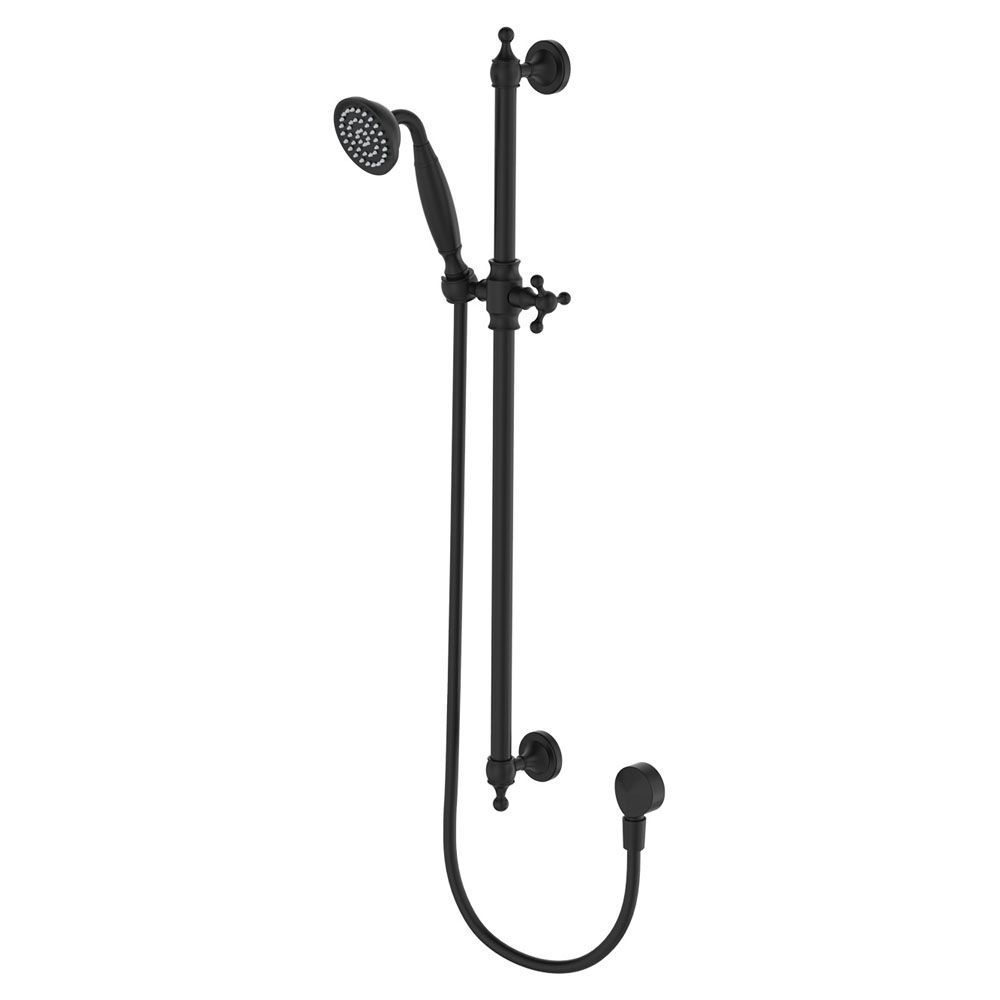 Lillian Rail Shower, Matte Black