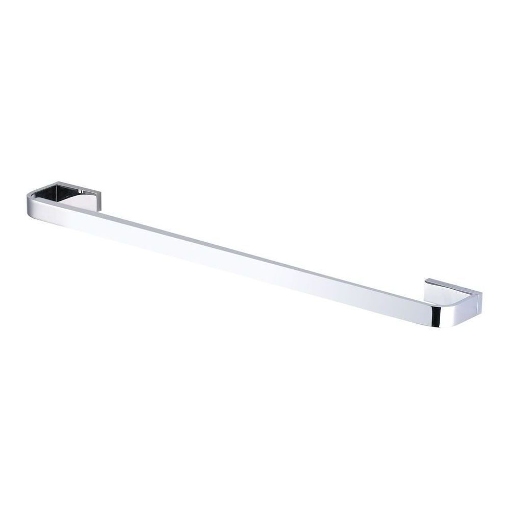 Inis Single Towel Rail 600mm Chrome