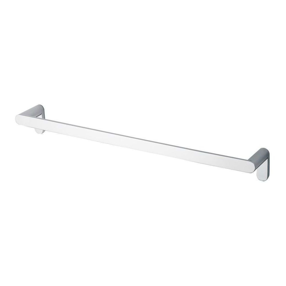 Akemi Single Towel Rail 600mm Chrome